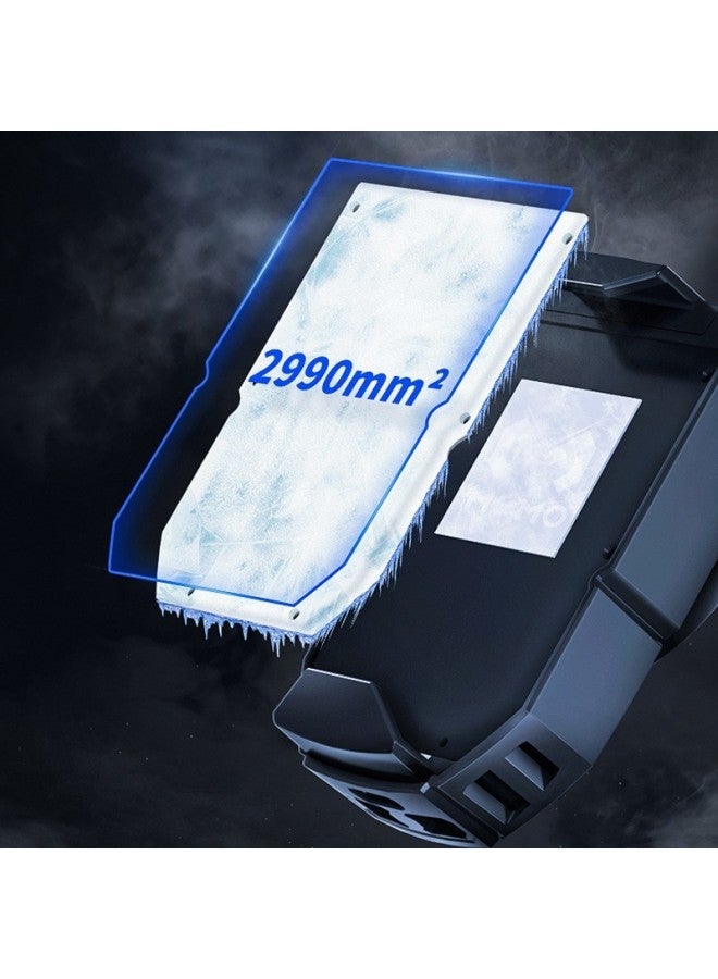 Mimo FLA2 Mobile Phone Radiator DLA3 Semiconductor Peripheral Refrigeration Heat Dissipation Back Clip Chicken Eating Artifact-Color:Fla2 Rechargeable Air Cooling - Image 4