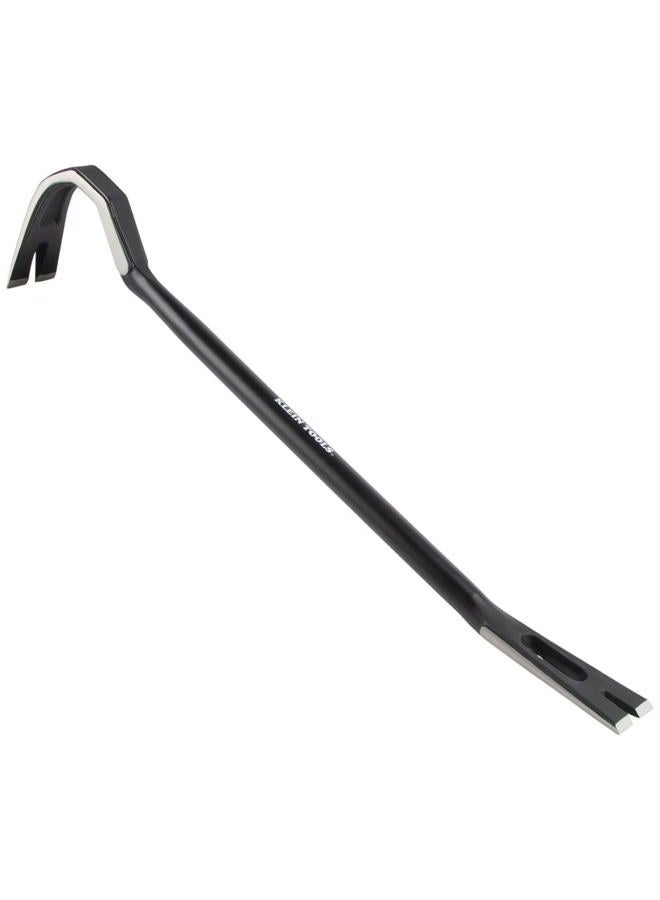 Klein Tools 66096 Gooseneck Wrecking Bar and Nail Puller, Heavy Duty Forged Carbon Steel, Pry Bar for Demolition, 36-Inch - Image 1