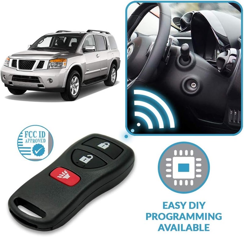 Keyless2Go Replacement Key Fob for Nissan and Infiniti Vehicles - Image 5