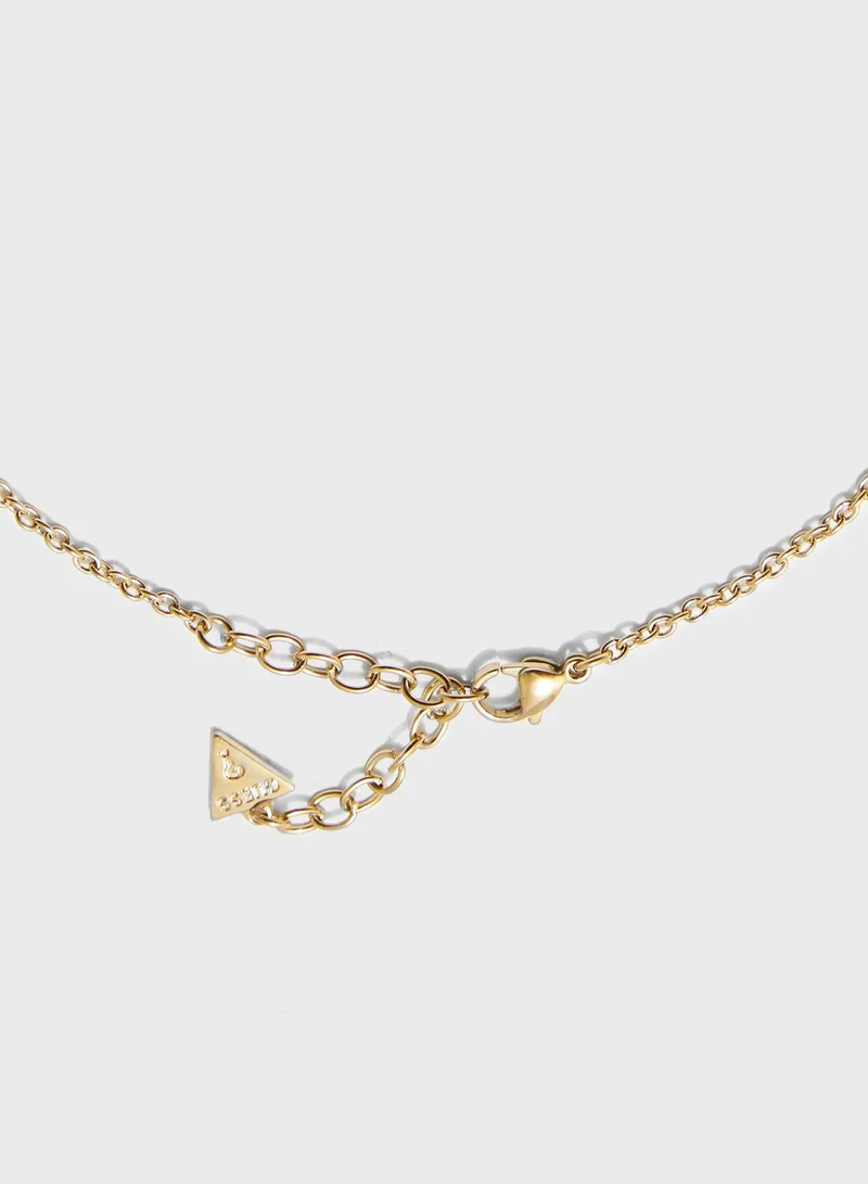 GUESS Horiz Infinity Necklace