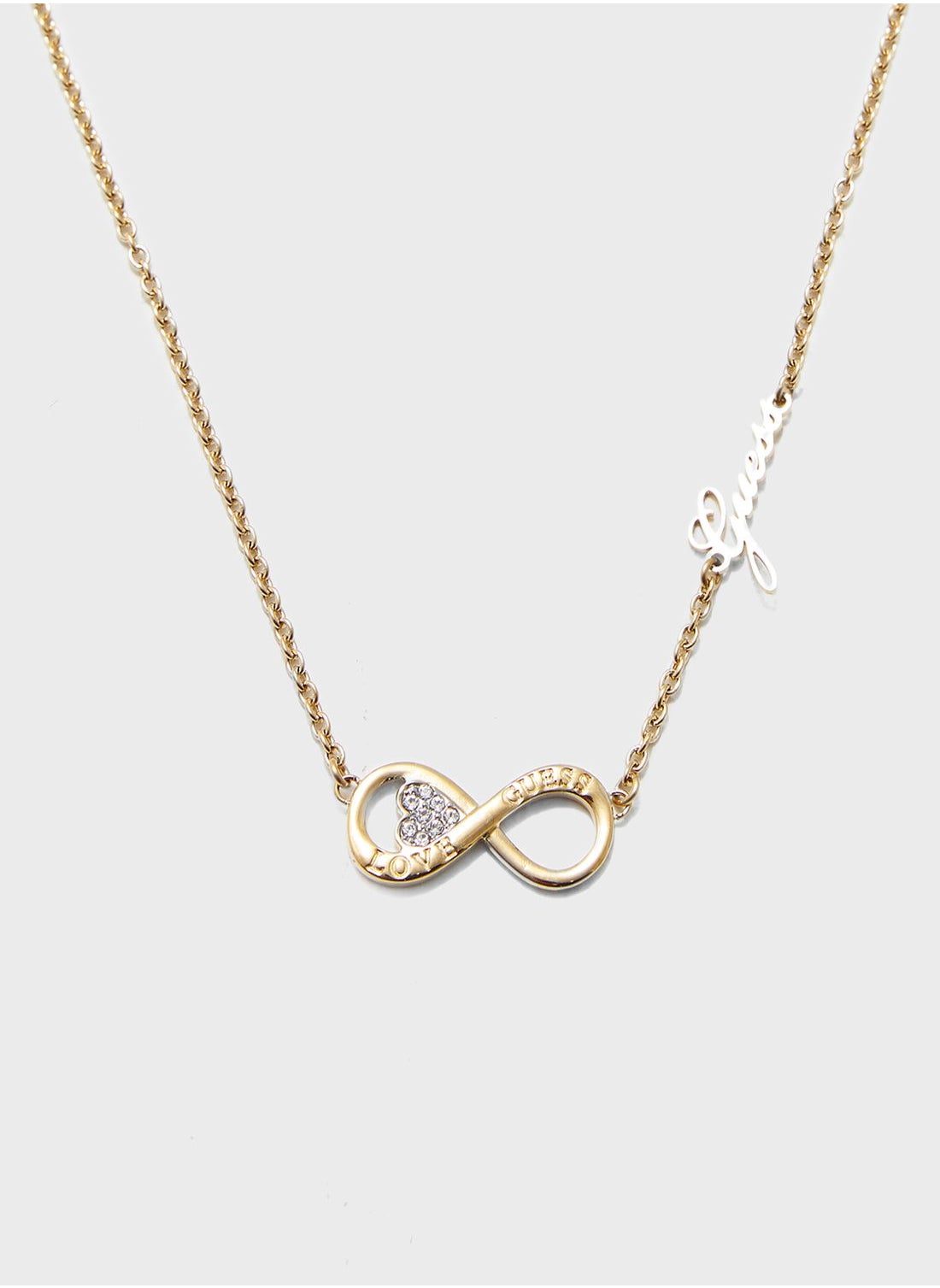 Guess infinity outlet necklace