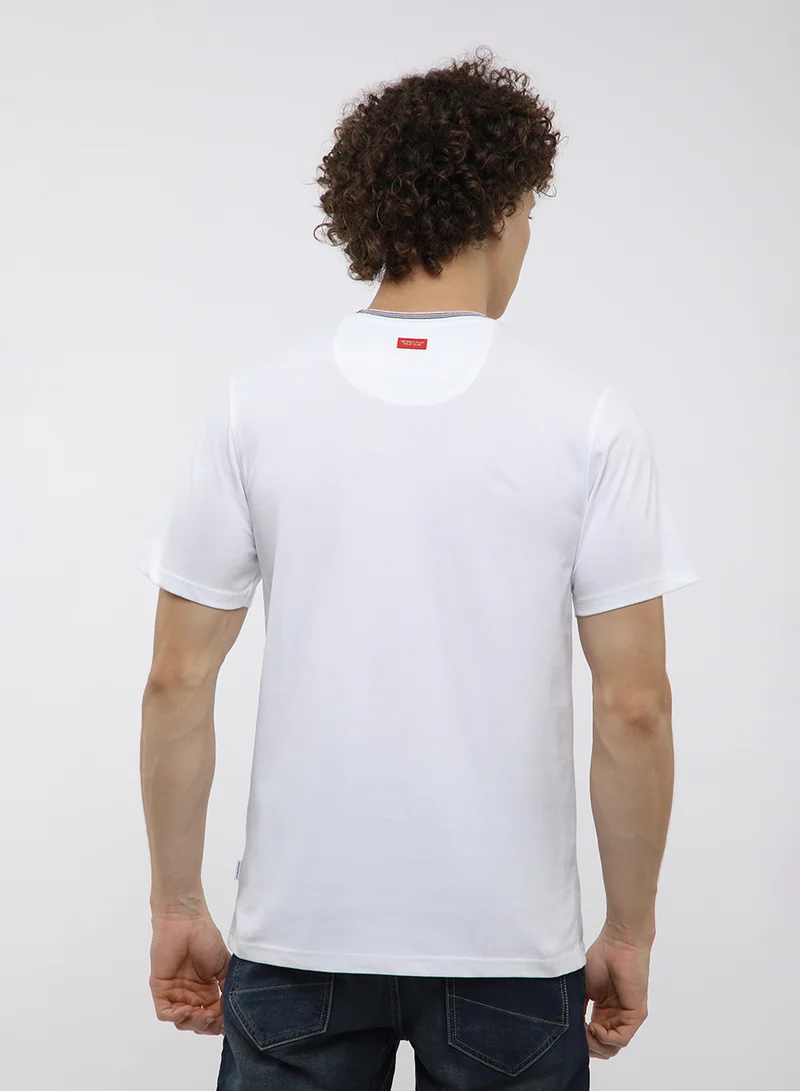 BEVERLY HILLS POLO CLUB Logo Crew Neck T-Shirt