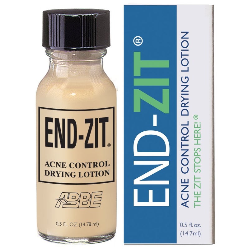 end zit Fast-Acting Acne Spot Treatment & Drying Lotion â€“ Light/Medium Shade â€“ Formula for Pimples & Blemishes â€“ Conceals, Dries & Calms Skin â€“ Non-Comedogenic, Hypoallergenic, Dermatologist Approved â€“ 0.5 oz - Image 1