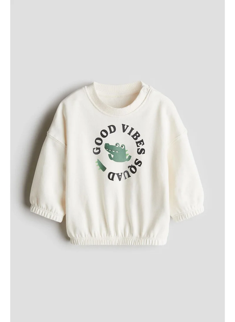 H&M Printed sweatshirt