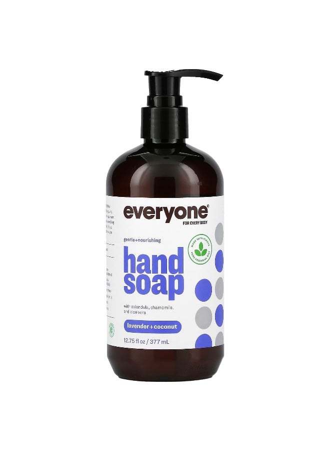 Everyone, Hand Soap, Lavender + Coconut, 12.75 fl oz (377 ml) - Image 1