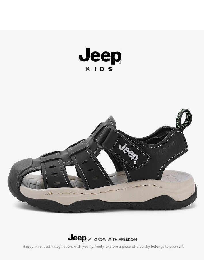 Jeep - Sandals New Soft Sole Anti slip Children's Sports Shoes  Beach Shoes - Image 1