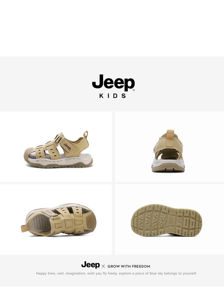 Jeep - Sandals New Soft Sole Anti slip Children's Sports Shoes  Beach Shoes - Image 1