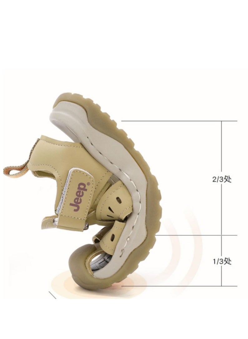 Jeep - Sandals New Soft Sole Anti slip Children's Sports Shoes  Beach Shoes - Image 1