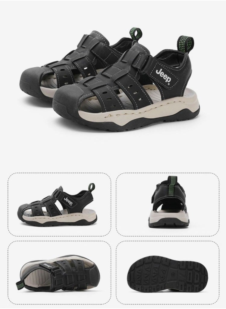Jeep - Sandals New Soft Sole Anti slip Children's Sports Shoes  Beach Shoes - Image 1