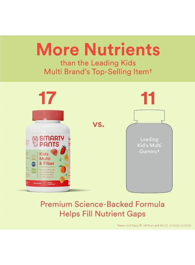 SmartyPants Kids Formula & Fiber Daily Gummy Multivitamin - Image 4