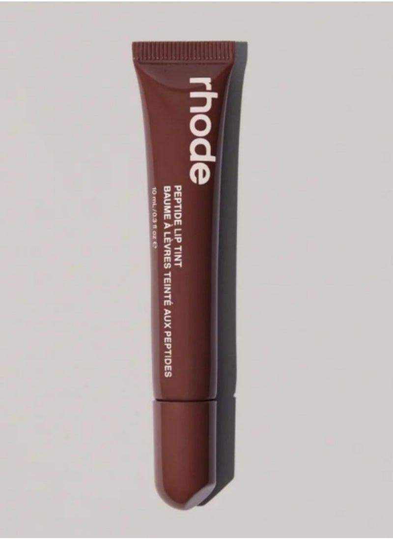 rhode - Peptide Lip Tint, Lip Gloss Lip Balm Moisturizes Lips, Tinted Lipstick, Helps Lock Moisture for Fuller & Softer Lips 10ml(ESPRESSO) - Image 1