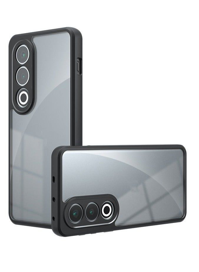 general Case for OnePlus Nord 5 Shockproof Crystal Clear Hard Back Cover 【Anti-Yellowing】 Case 360 Degree Protection TPU Bumper Transparent Back Cover Case for OnePlus Nord 5