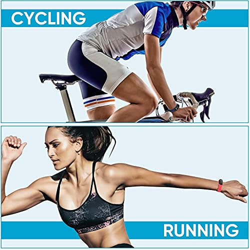 INEFABLE® Mi Band 3 & 4 Straps Silicon Wristband Band Straps for Original M3 & M4 Bands with One Year Warranty (Black & Wine, Pack of 2) - Image 4