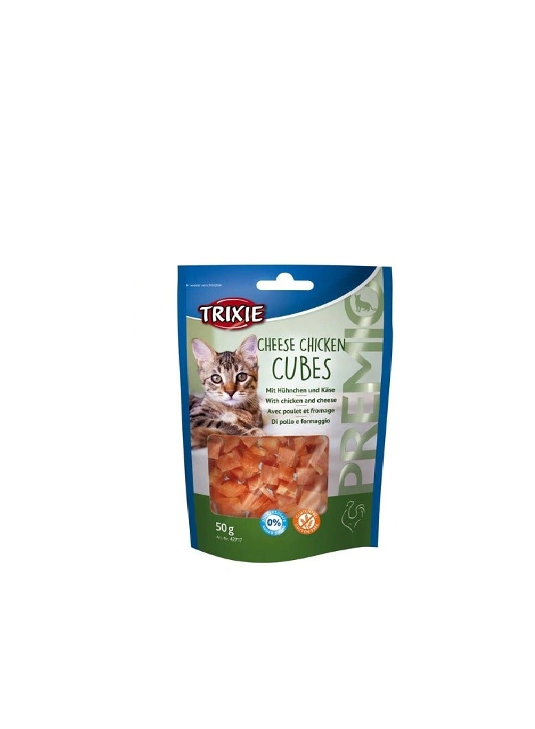Trixie Premio Cheese Chicken Cubes Cat Treats - Image 3