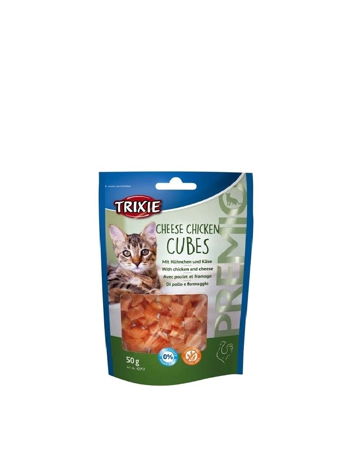 Trixie Premio Cheese Chicken Cubes Cat Treats - Image 2