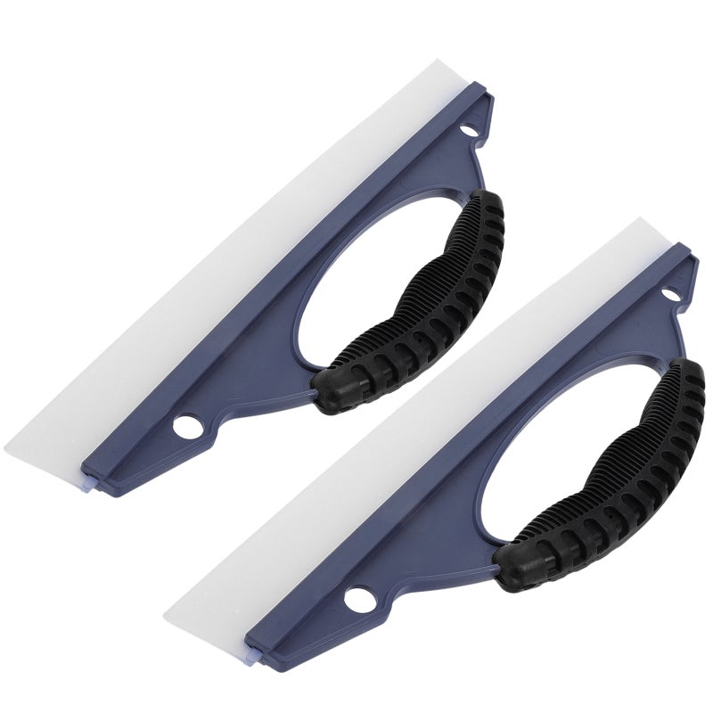 2pcs Silicone Car Squeegees for Water and Snow Removal Fit for All Vehicles Gentle Glass for Winter and Year-Round Use - Image 1