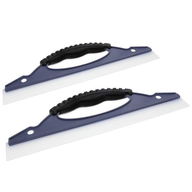2pcs Silicone Car Squeegees for Water and Snow Removal Fit for All Vehicles Gentle Glass for Winter and Year-Round Use - Image 4