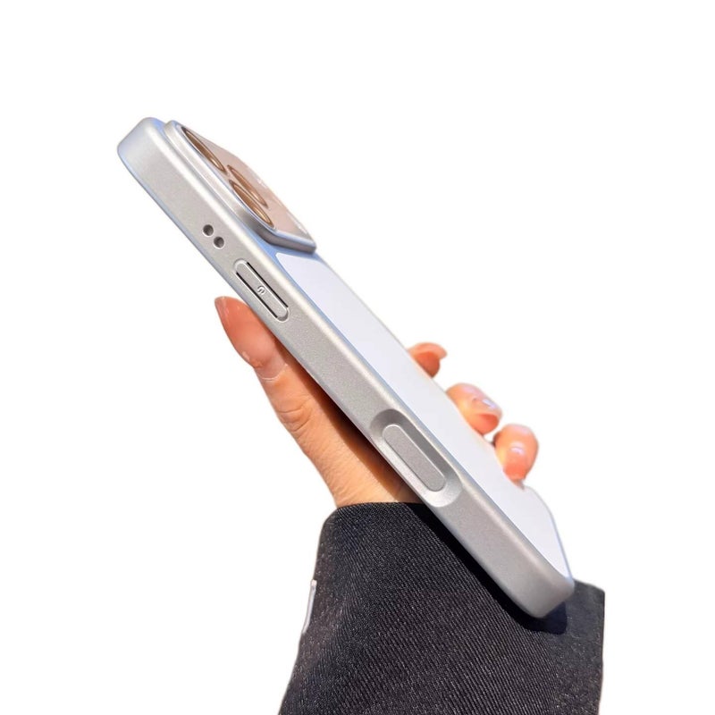 Protective Case for iPhone 15 / 15 Plus / 15 Pro / 15 Pro Max with Drop Protection and Strong Magnetic plus Shockproof plus Skin Feel plus Matte Finish in Antique White - Veloris - Image 5