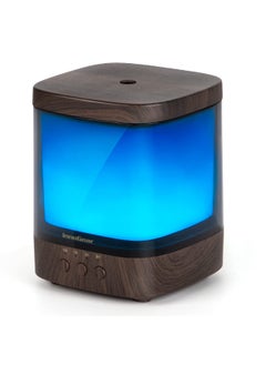 InnoGear InnoGear Diffusers for Essential Oils, 300ml Oil Diffuser Aromatherapy Diffusers Aroma Ultrasonic Cool Mist Humidifier 4 Timers Color Changing Lights Auto-Off, Dark 