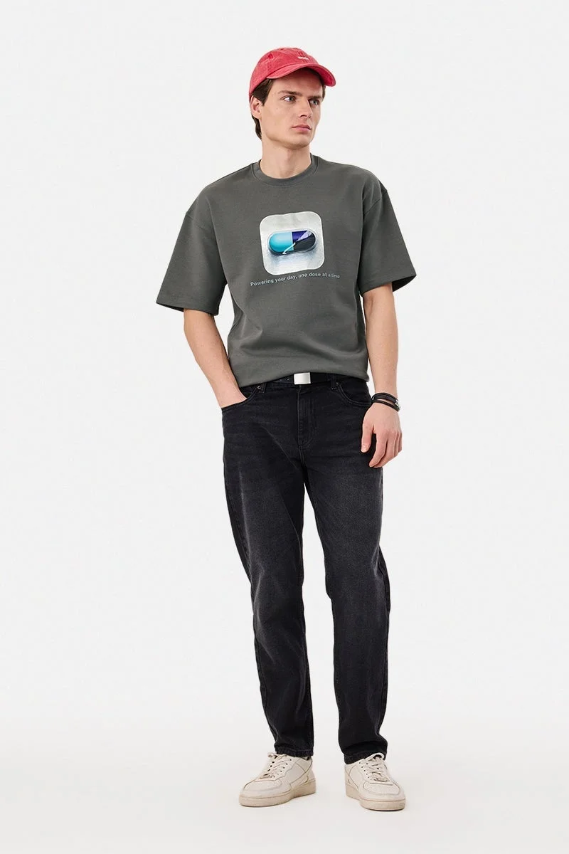 SNITCH Oversized Graphic T-Shirt