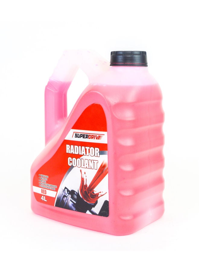 Superdrive Engine Coolant for Car Radiator Anti Freeze & Boil 4L (Red) - Image 2