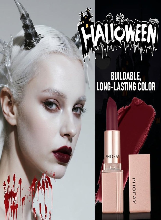 PHOFAY Matte Velvet Lipstick-Key Color Families (Reds, Berries, Pinks, Nudes), Silky-Smooth, Vegan & Ideal gift - Image 2