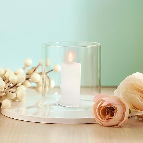 True Decor Borosilicate Diya Glass Cover Only Without Diya Glass Cover (Height: 3 Inch Width: 3 Inch) - Image 5
