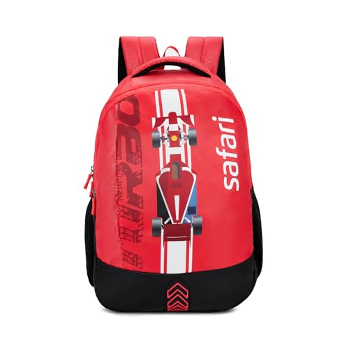 Safari Duplex 32L School bag for Boys and Girls, Office use/travel bag for men & women, Casual 2 Compartment Printed Large Backpack Bags with Armor Base, Organizer, File holder, Rain Cover - Image 1