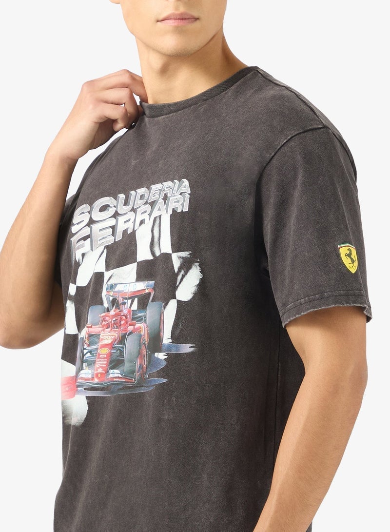PUMA Ferrari Graphic Logo T-Shirt Ii - Image 3