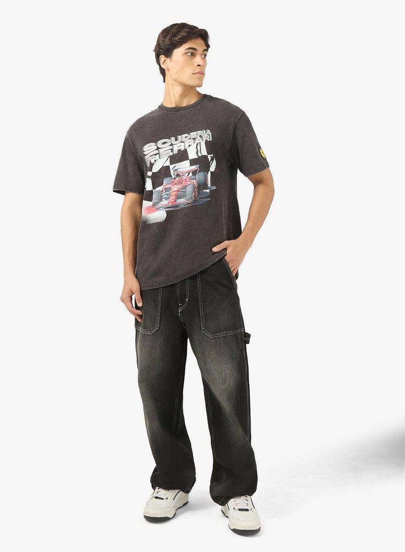 PUMA Ferrari Graphic Logo T-Shirt Ii - Image 4