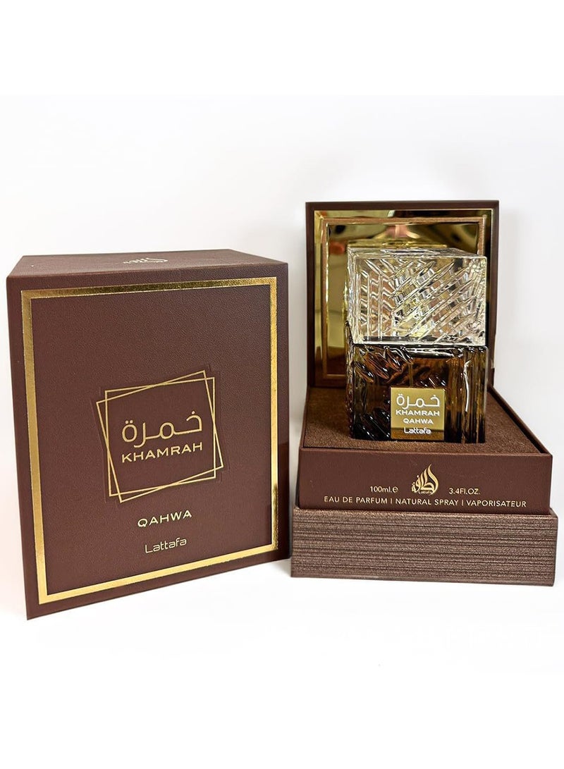 Lattafa KHAMRAH QAHWA  Perfume Gift Set 100ML - Image 2