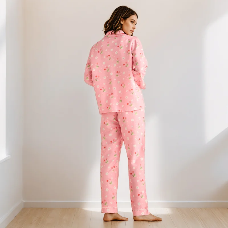 Aadaraya Floral Print Pyjama Set