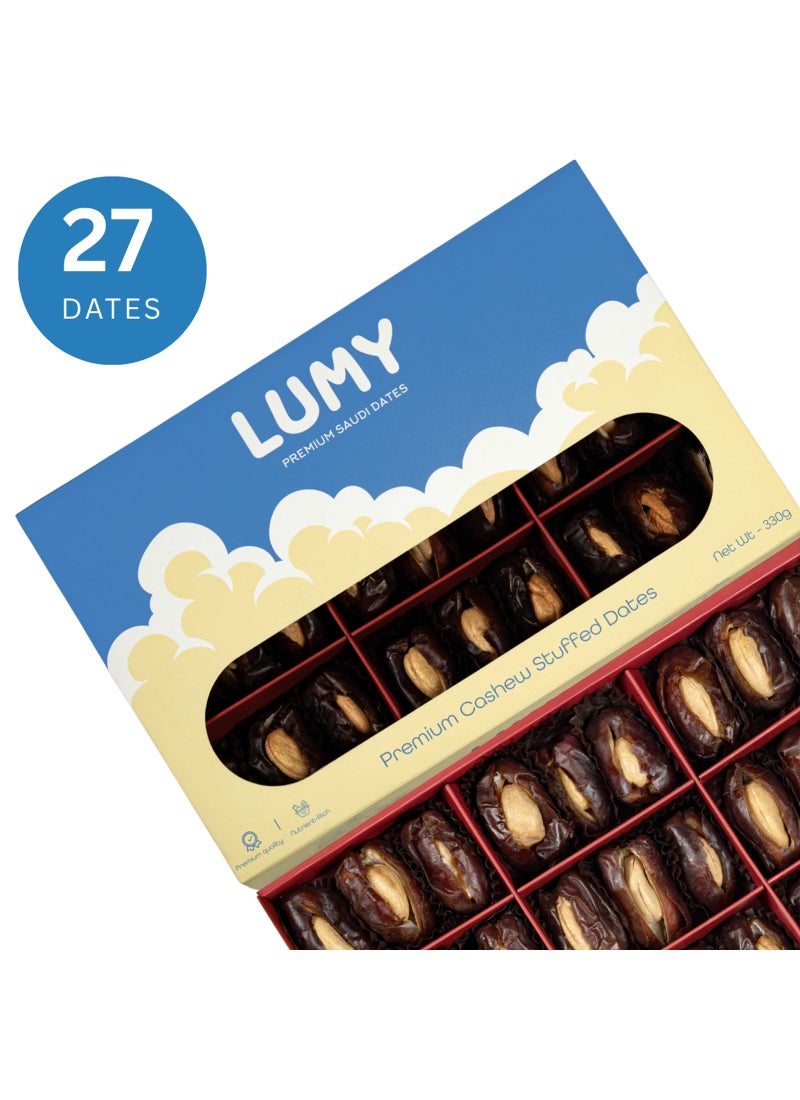 Lumy Dates Cashew Stuffed Dates 330g 330g - Image 1