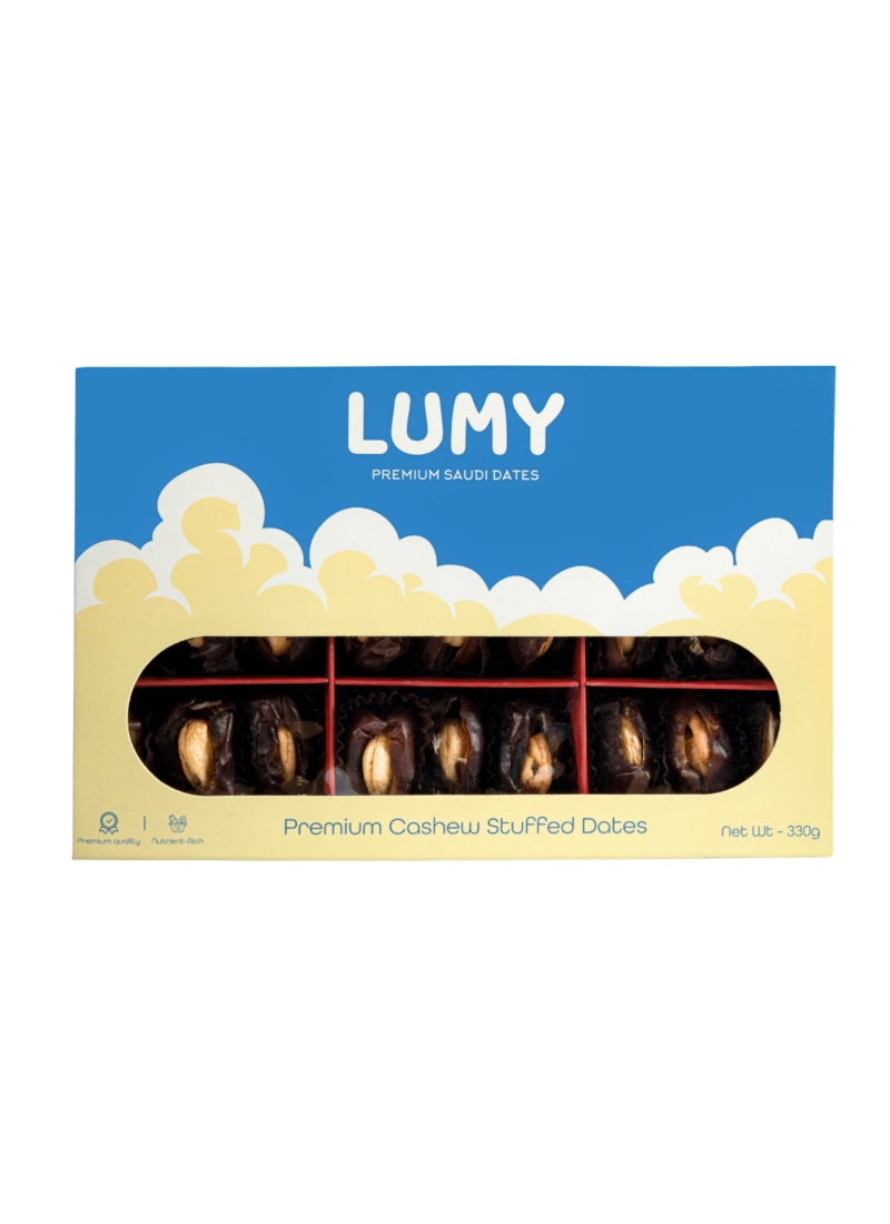 Lumy Dates تمر محشي كاجو 330 جرام - Image 1