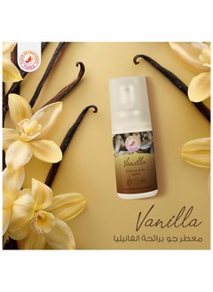Fleur De Printemps Vanilla Air Freshener Spray | 30ml | Warm & Cozy Aroma | Gas-Free & Anti-Smoking | Ideal for Home, Car, Office  - Image 1