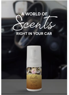 Fleur De Printemps Vanilla Air Freshener Spray | 30ml | Warm & Cozy Aroma | Gas-Free & Anti-Smoking | Ideal for Home, Car, Office  - Image 2