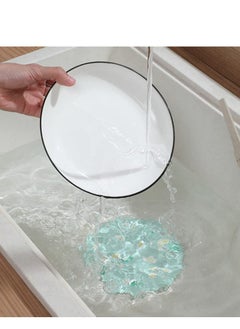 Excefore Anti Odor Mat Silicone Bathtub Stopper, Tub Stopper Silicone Floor Drain Anti-Odor Mat, for Kitchen Bathroom Laundry Shower Floor, 3 Pieces  - Image 2