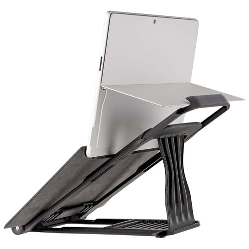 CUTTING EDGE INDUSTRIES Stand for Surface Pro with Keyboard Attached — Ergonomic Desk Stand Compatible with Surface Pro 11/10/9/8/7/6/5/X & Go — Adjustable Height, Lightweight, Travel Friendly | CUTTING EDGE INDUSTRIES - Image 1