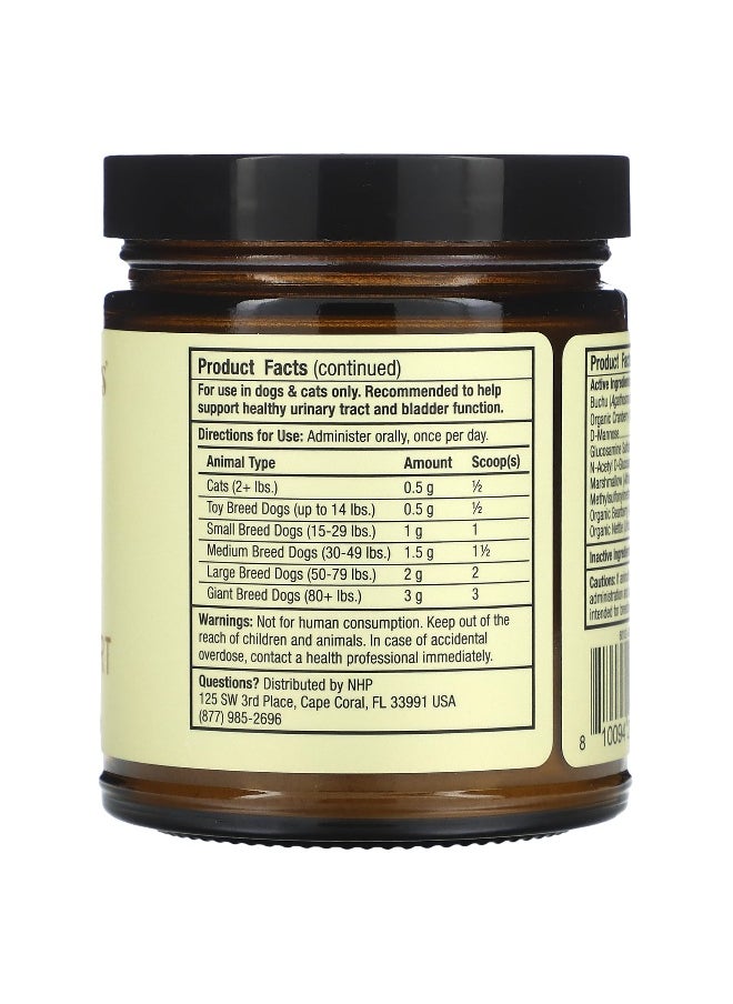 Dr. Mercola - Dr. Mercola, Bark & Whiskers™, Bladder Support, For Dogs & Cats, 3.17 oz (90 g) - Image 1
