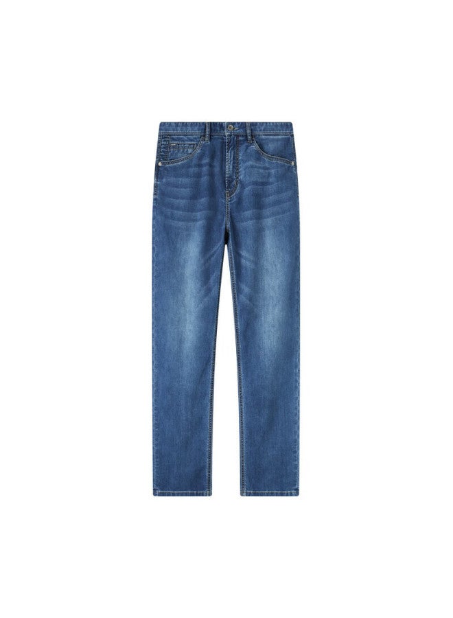 Joeone Men's Jeans Air Jeans Professional Edition Summer Lightweight Breathable Elastic Pants Men - Image 2