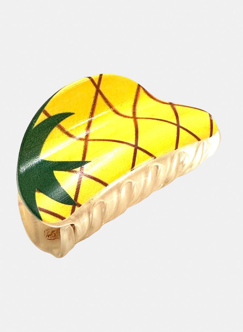 Trio Earrings Pineapple Hair Claw Clip - Image 3