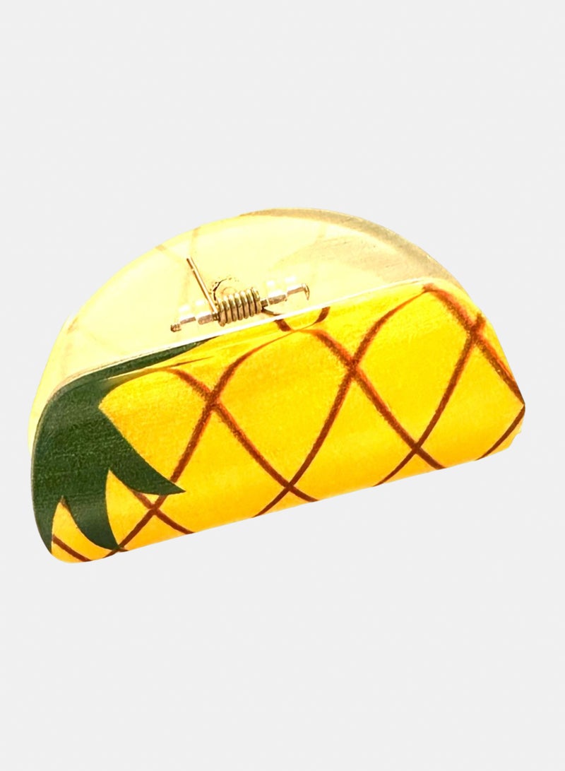 Trio Earrings Pineapple Hair Claw Clip - Image 1