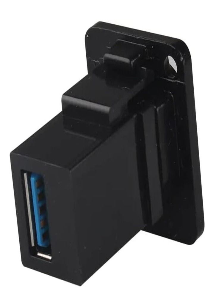 DKURVE موصل USB 3.0 معدني نوع D أنثوي إلى أنثوي حامل تركيب اللوحة - Image 2
