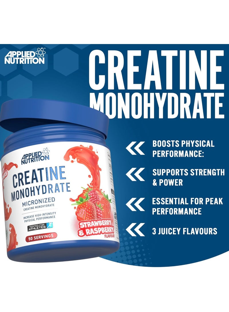 Applied Nutrition Creatine Monohydrate Micronized, Strawberry And Raspberry, 250 Gm - Image 3