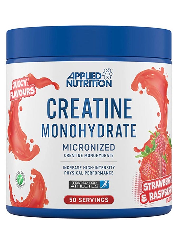 Applied Nutrition Creatine Monohydrate Micronized, Strawberry And Raspberry, 250 Gm - Image 2