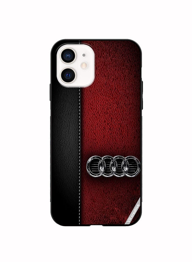 VR CREATIVE Protective Case Cover For Apple iPhone 12 mini Audi Logo Design Multicolour - Image 1