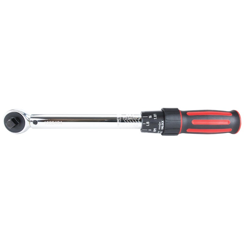 Performance Tool M197 3/8-Inch Drive Torque Wrench 250 inch/lb. - Dual Scale, Audible Click, Precision Ratchet - Image 2