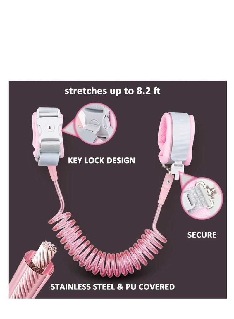 LIXADA Child Safety Anti-lost Wrist Strap Breathable Toddler Leash with Key Lock - Image 5