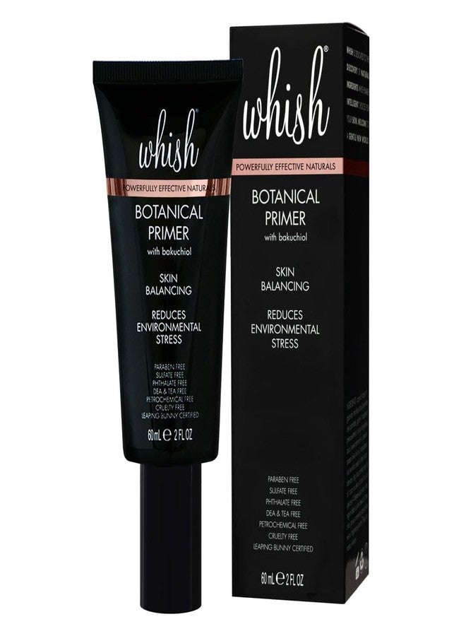 Whish Botanical Primer with Bakuchiol - Minimizes Pores, Wrinkles & Evens Skin Tone With Natural Retinol Alternative - Hydrating Makeup Primer For All Skin Types - Paraben & Sulfate Free - 2 oz - Image 4
