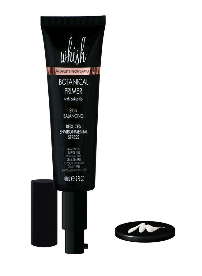 Whish Botanical Primer with Bakuchiol - Minimizes Pores, Wrinkles & Evens Skin Tone With Natural Retinol Alternative - Hydrating Makeup Primer For All Skin Types - Paraben & Sulfate Free - 2 oz - Image 5